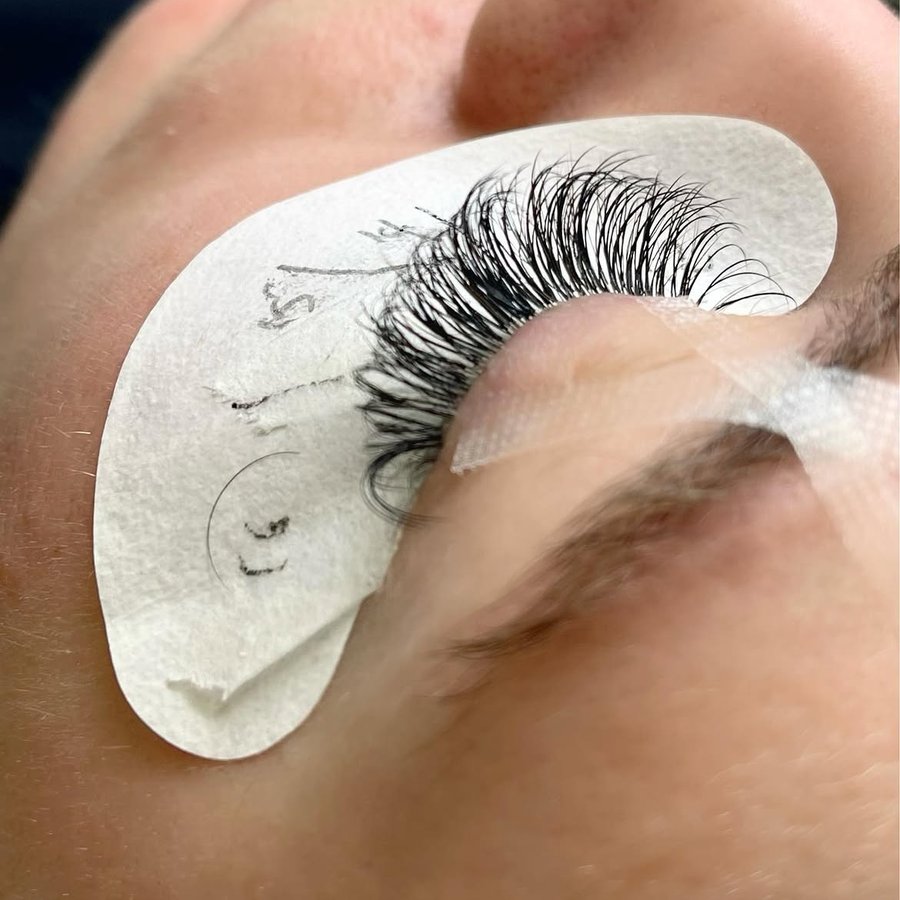 Brow mapping in progress