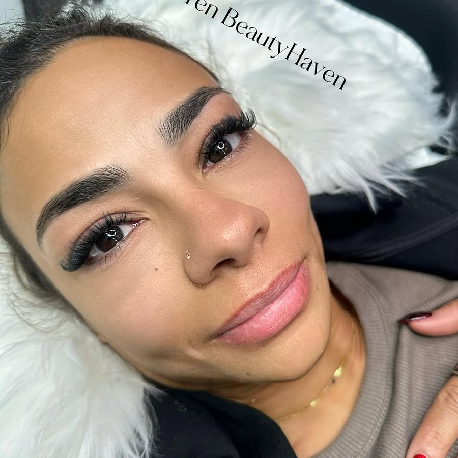 Permanent eyeliner result